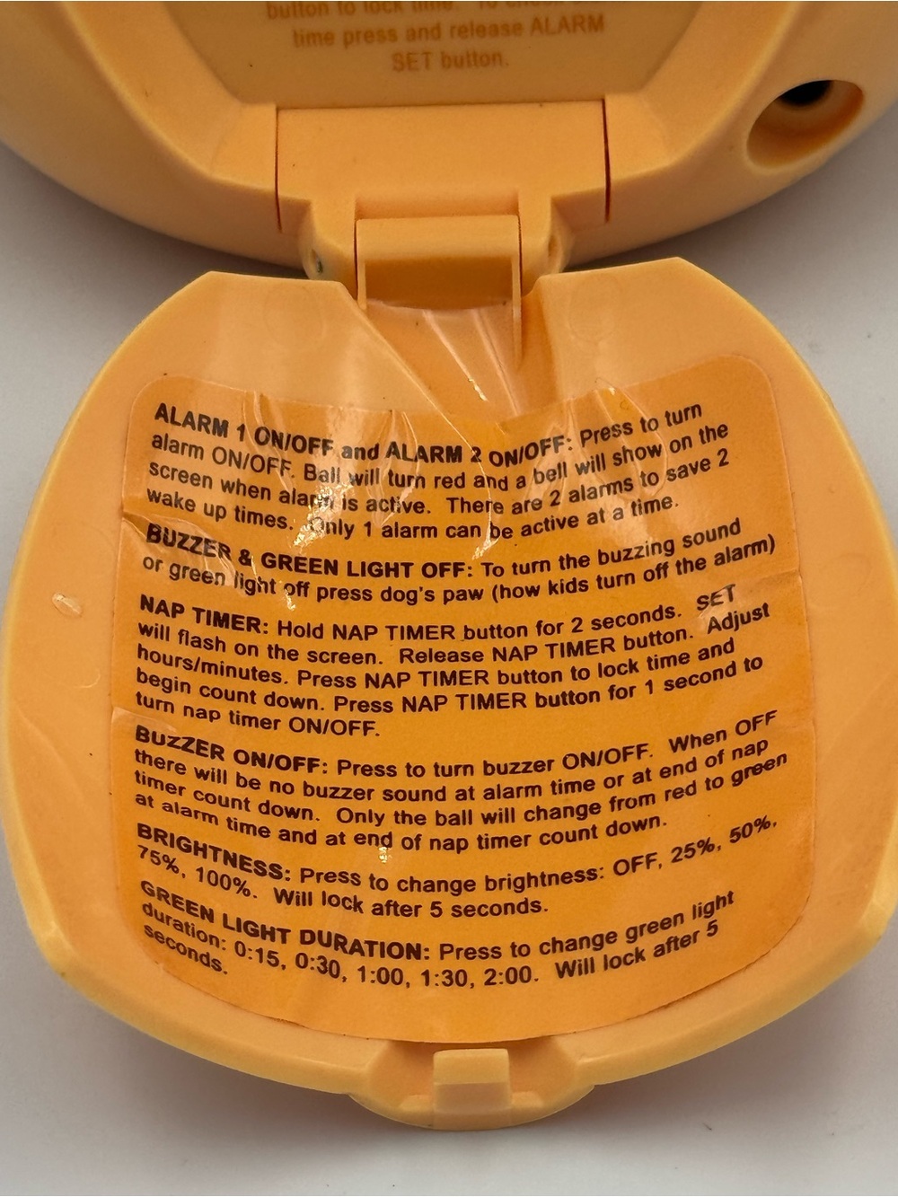 Big Red Rooster Dog Sleep Training Alarm Clock Night Light BRRC105 - Picture 14 of 16